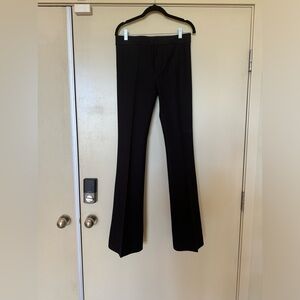 Derek Lam 10 Crosby Dress Pants Size 6 Black Boot Cut Leg Pockets Gothic Formal